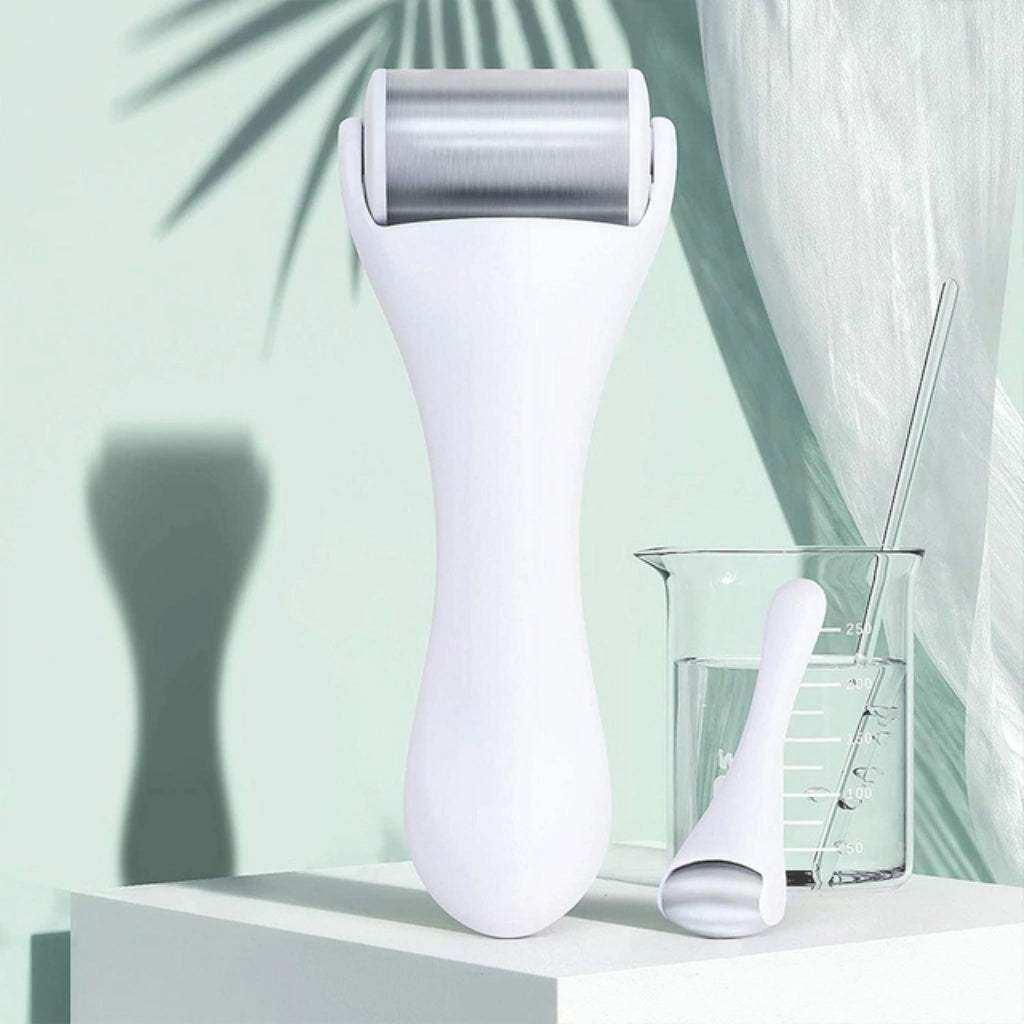 Rolo De Gelo De Aço Inoxidável Para SkinCare - Arquitetura da Saúde